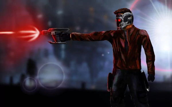 Guardians of the Galaxy Comic Star Lord HD Desktop Wallpaper | Background Image