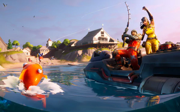  Fortnite Loading Screen - Open Water