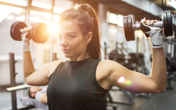 ponytail black hair fitness Sports HD Desktop Wallpaper | Background Image