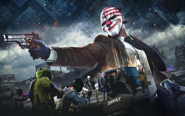 video game Payday 2 HD Desktop Wallpaper | Background Image