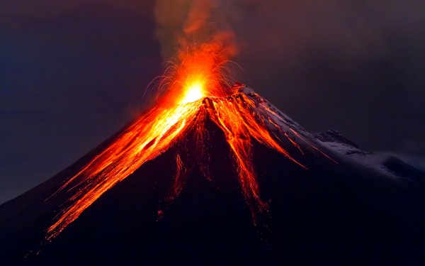 Earth Volcano Volcanoes Nature Lava HD Wallpaper | Background Image