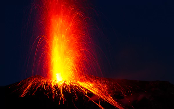 nature volcano HD Desktop Wallpaper | Background Image