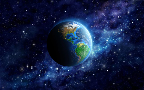 nature Earth From Space HD Desktop Wallpaper | Background Image