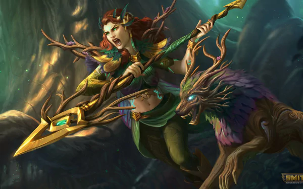 Chang'e (Smite) video game Smite HD Desktop Wallpaper | Background Image