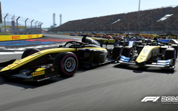 F1 race car video game F1 2019 HD Desktop Wallpaper | Background Image