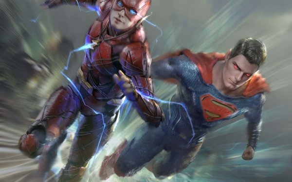 Comics Justice League Flash Superman DC Comics HD Wallpaper | Background Image