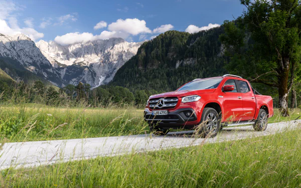 car Mercedes-Benz X-Class Mercedes-Benz vehicle Mercedes-Benz X 350 HD Desktop Wallpaper | Background Image