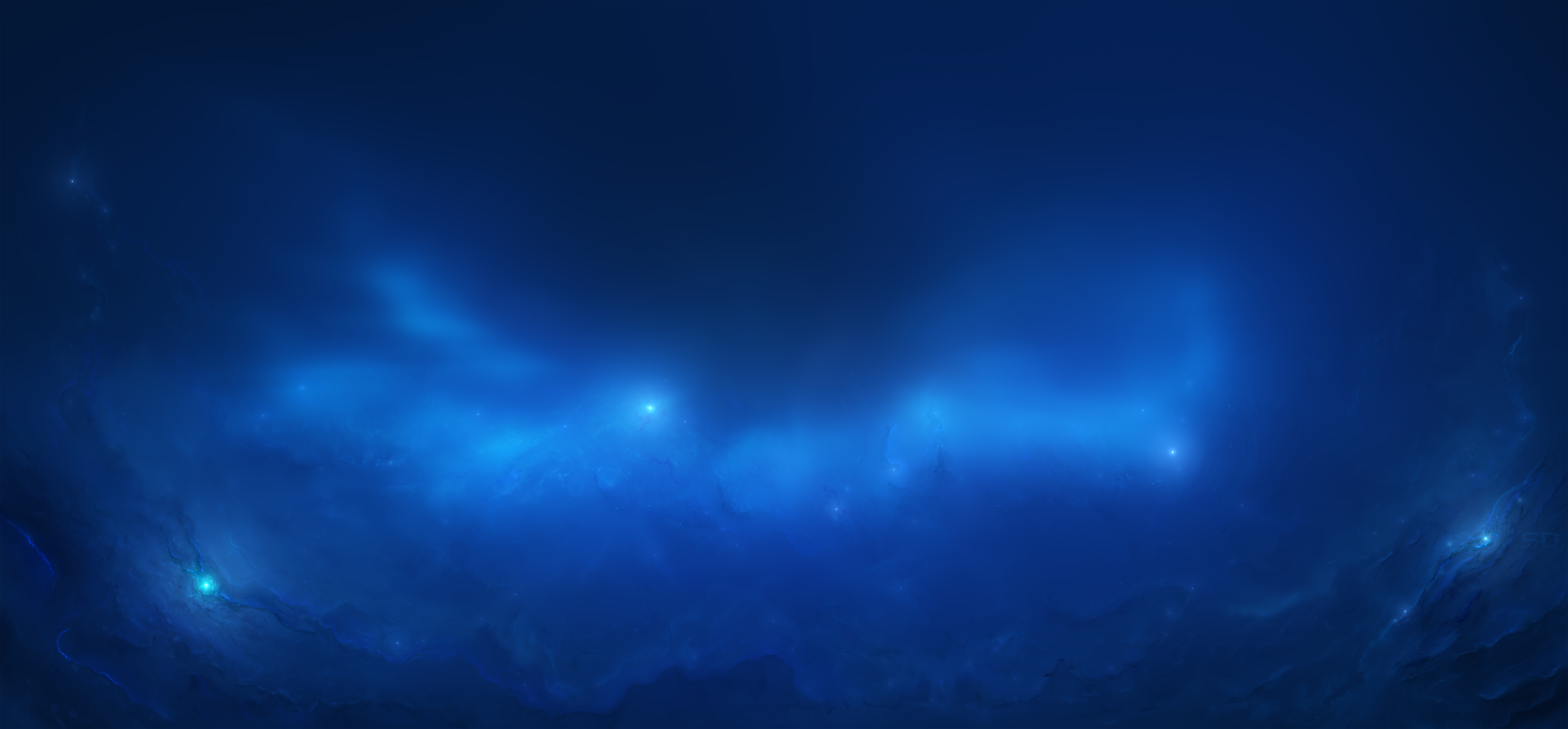 Sea Valley Nebula by Starkiteckt