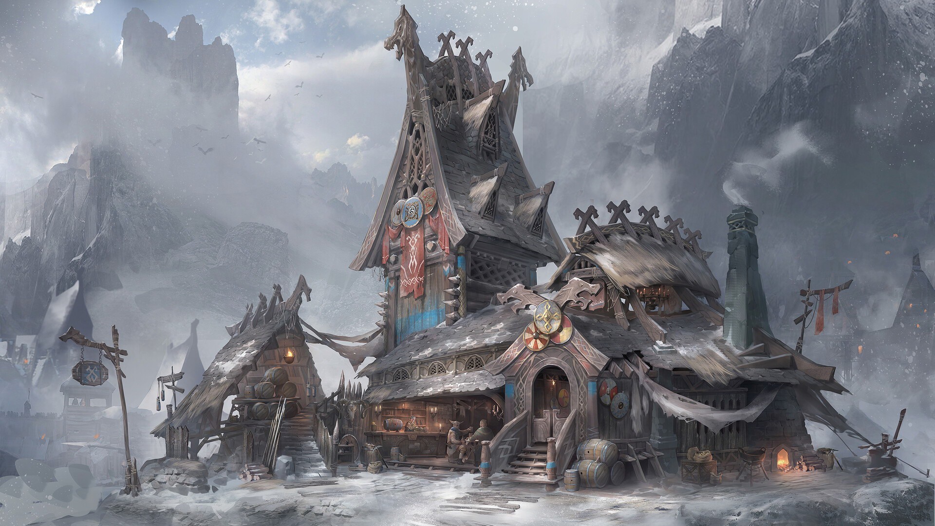 Viking Tavern by JIE .L