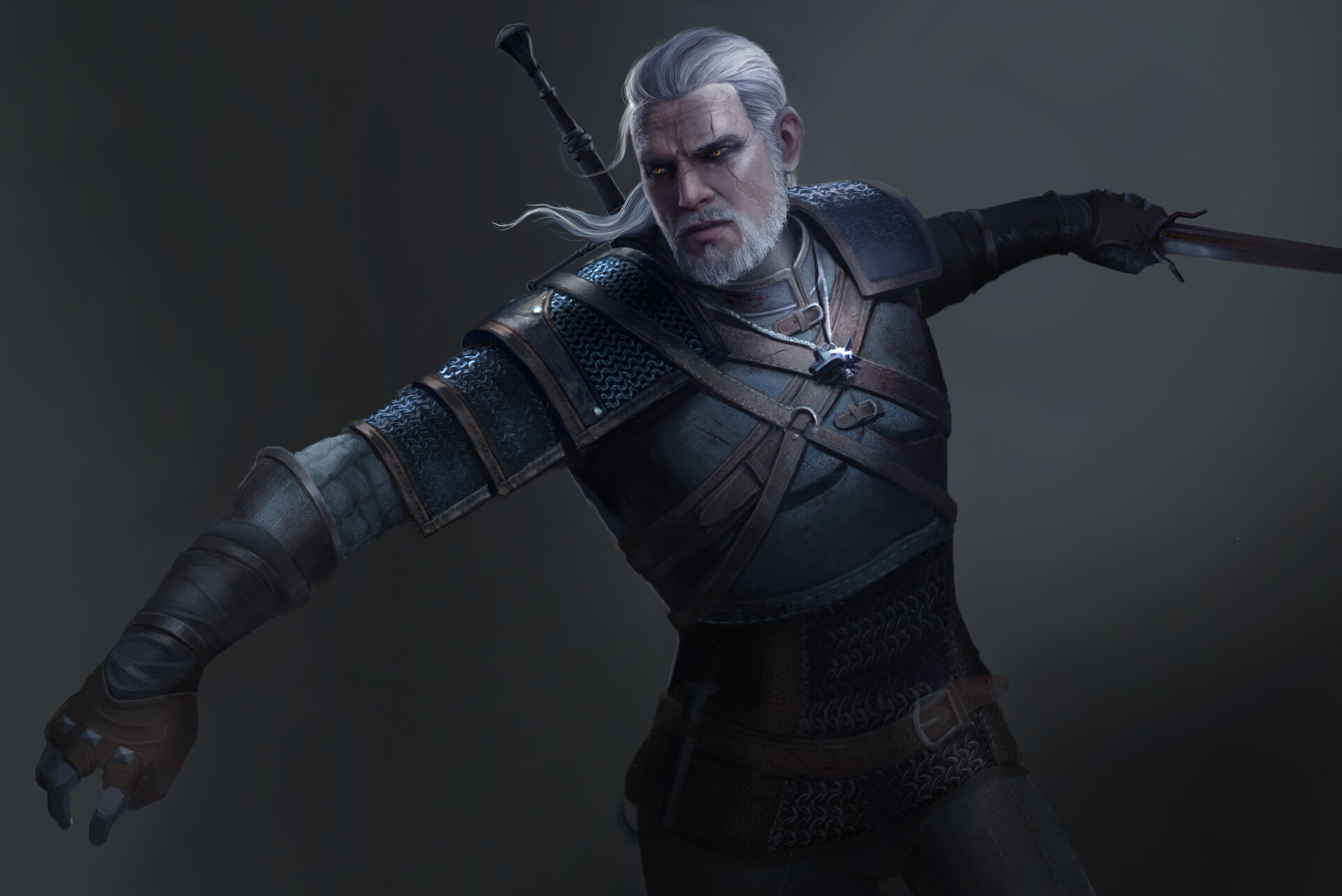The Witcher 3: Wild Hunt HD Wallpaper by Shiyuan Luo