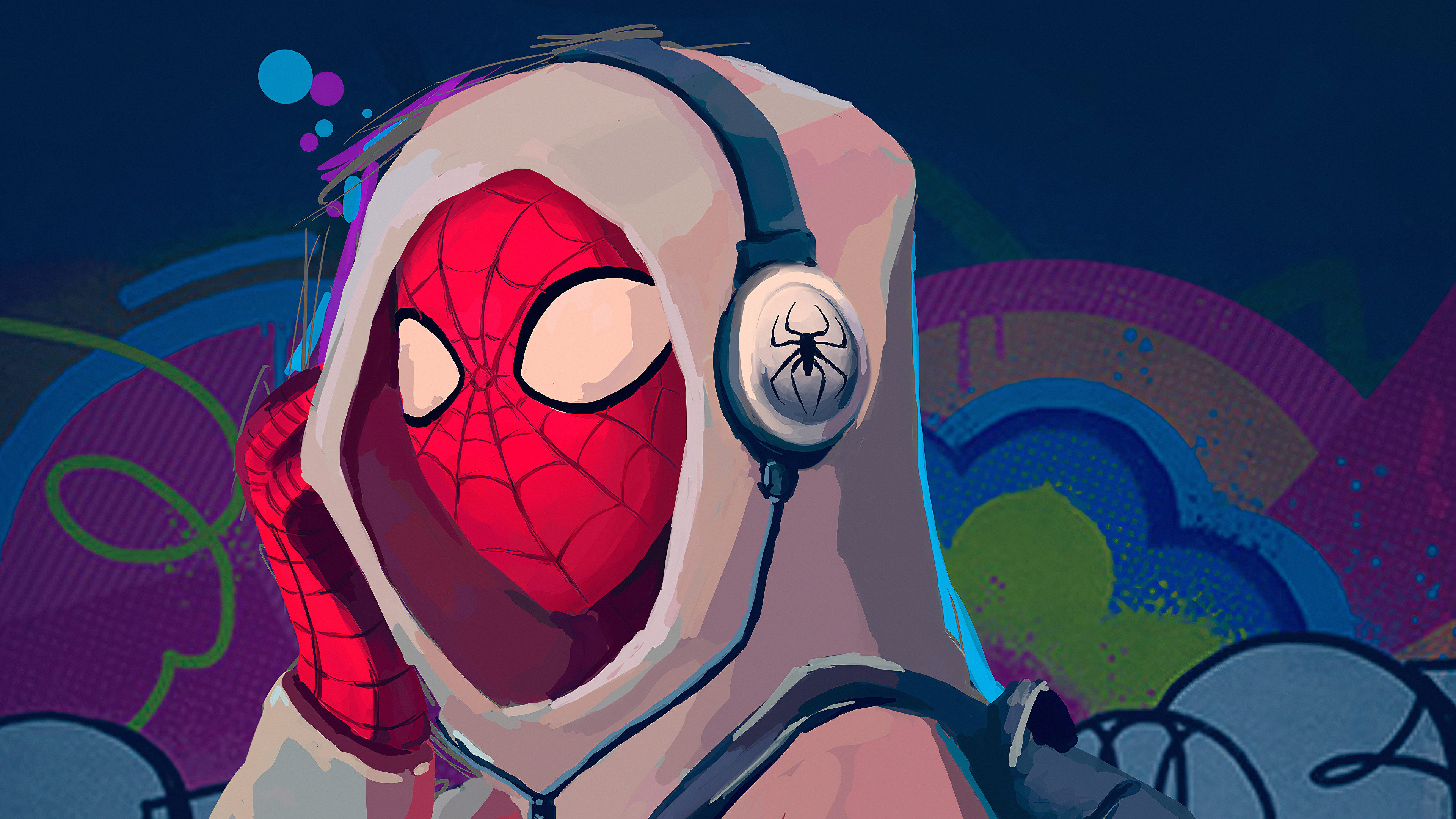 Spider-Man 4k Ultra HD Wallpaper by Julia Guseva