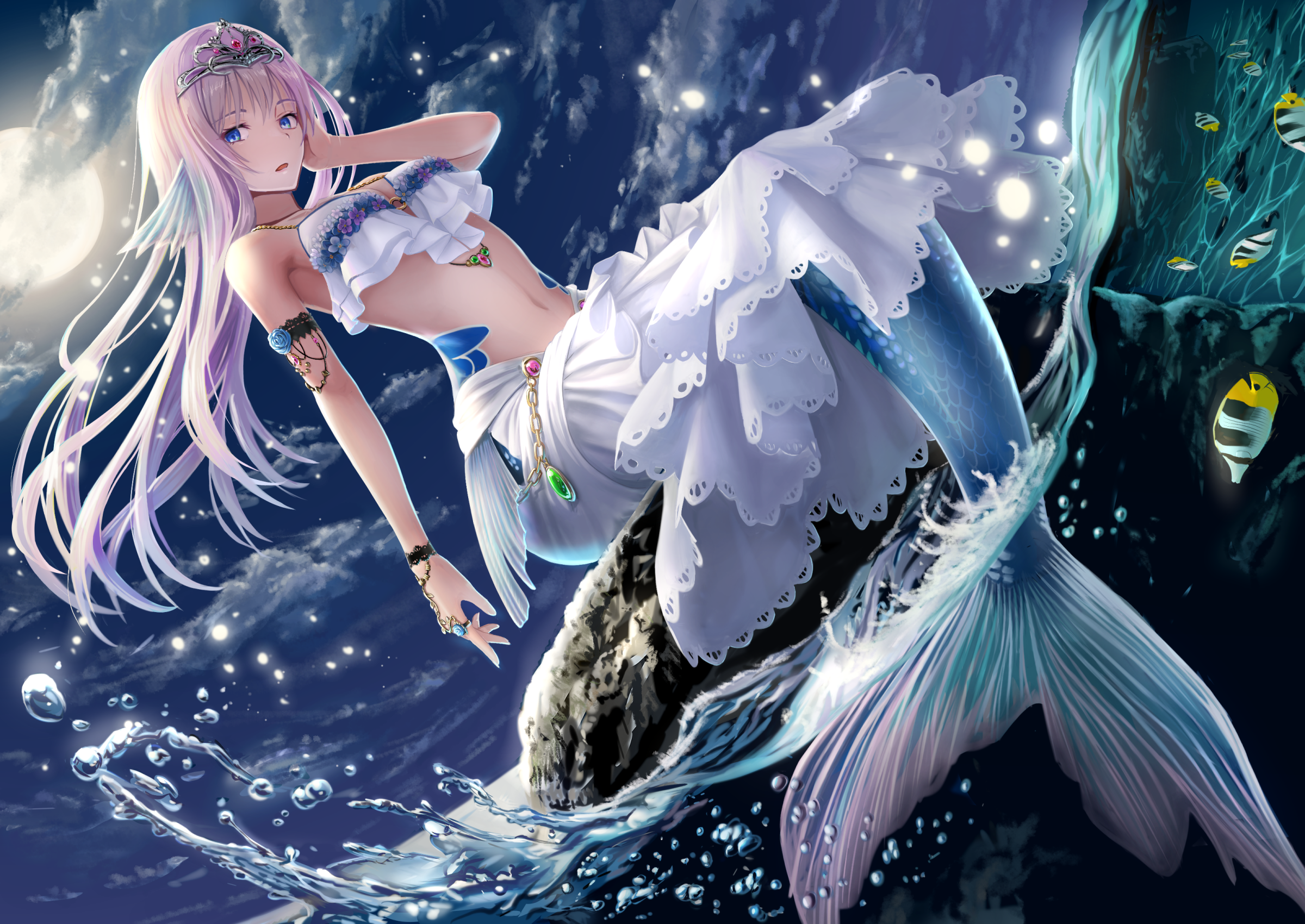 Anime Mermaid HD Wallpaper by 佐藤政貴-demhanvico.com.vn