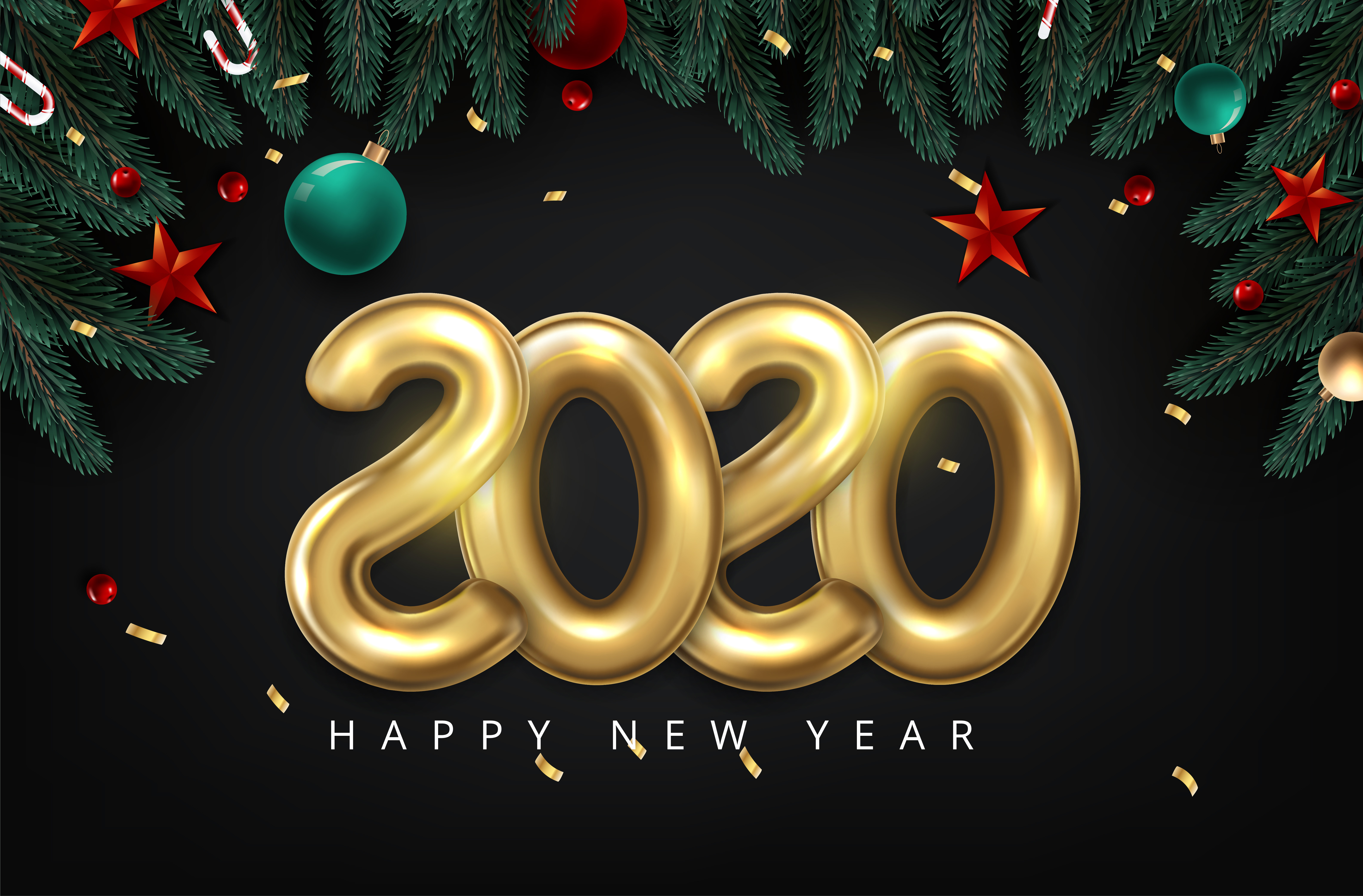 Download Happy New Year New Year Holiday New Year 2020 4k Ultra Hd Wallpaper 4746