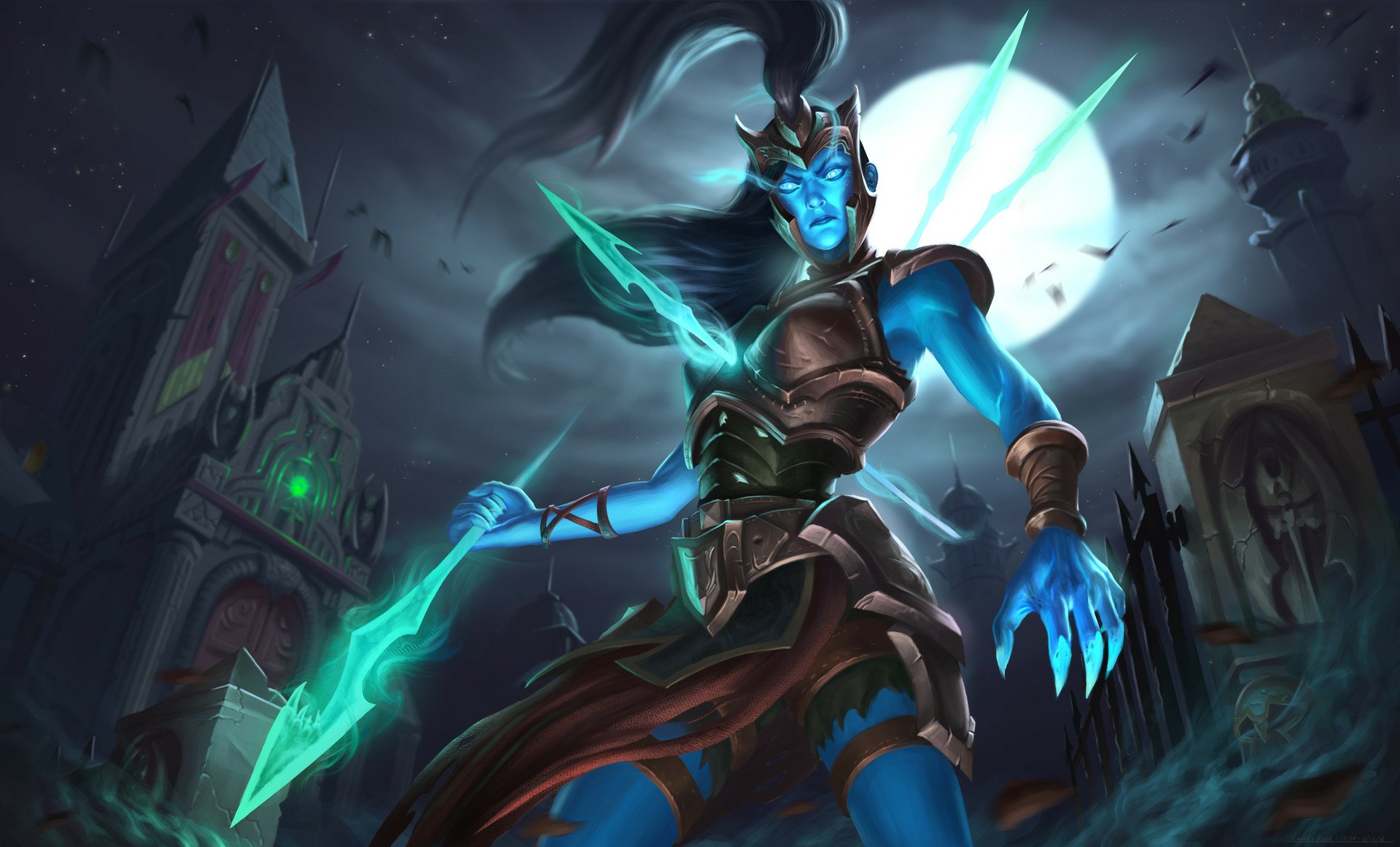 Download Kalista (League Of Legends) Video Game League Of Legends HD Wallpaper by Laurits Rask