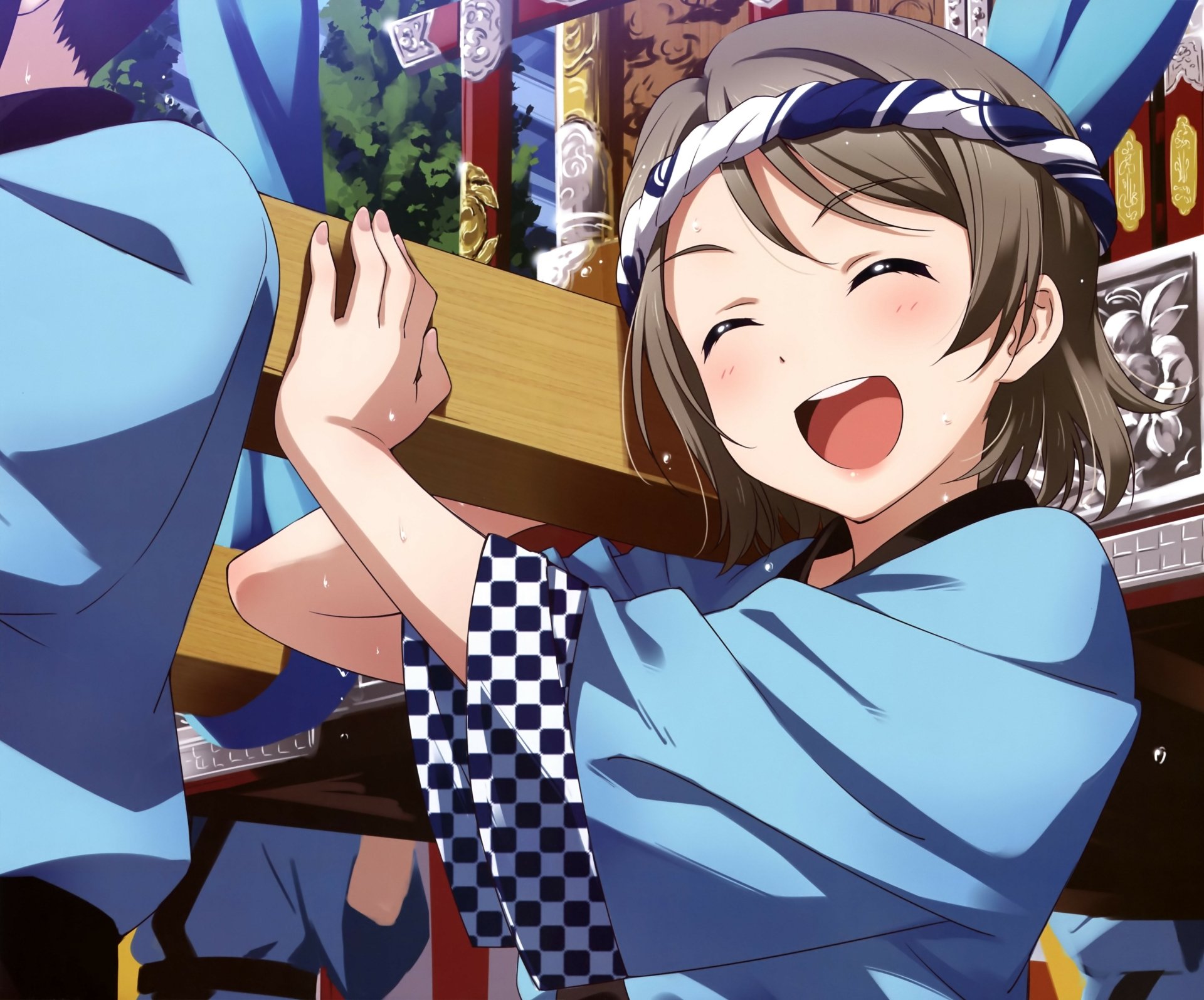 Download You Watanabe Anime Love Live! Sunshine!! 4k Ultra HD Wallpaper