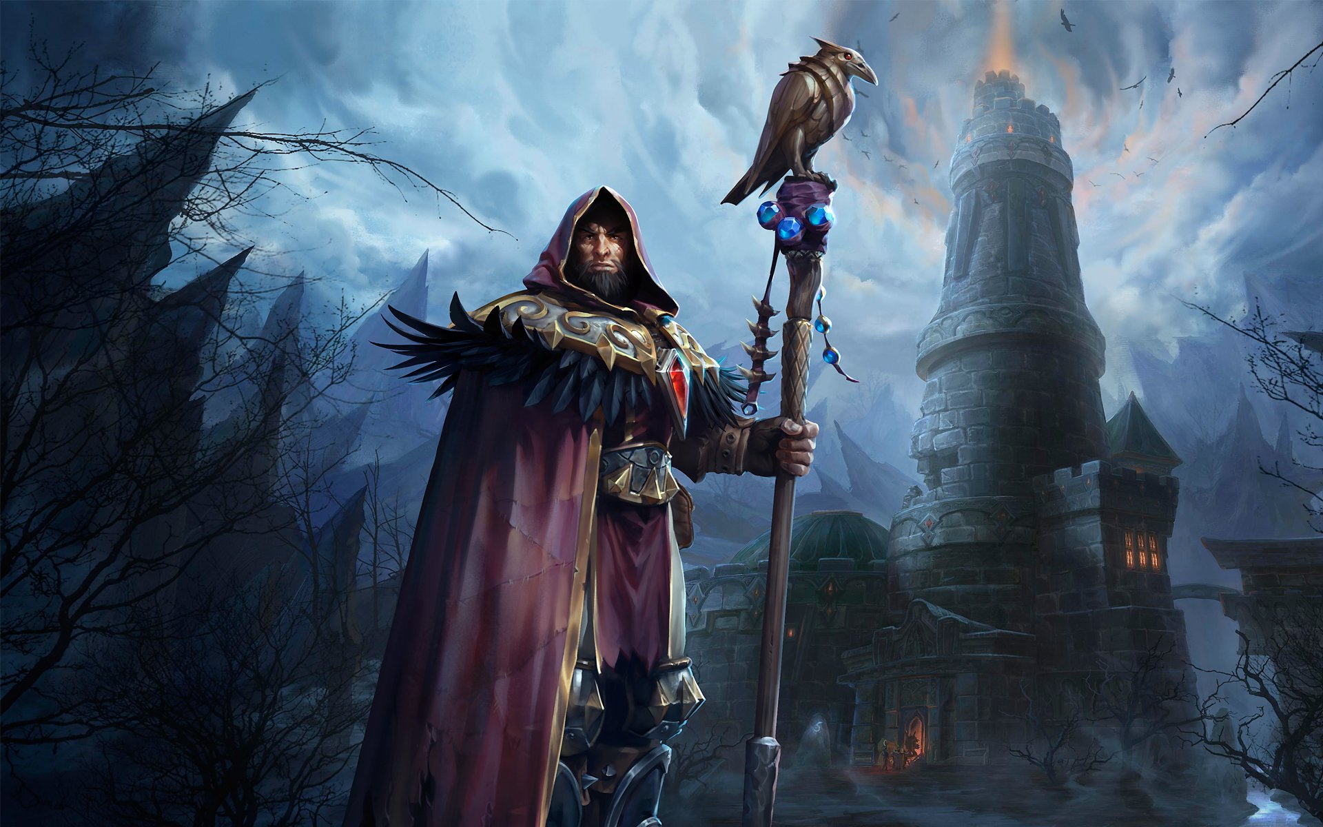 Download Medivh (Warcraft) Video Game Heroes Of The Storm HD Wallpaper