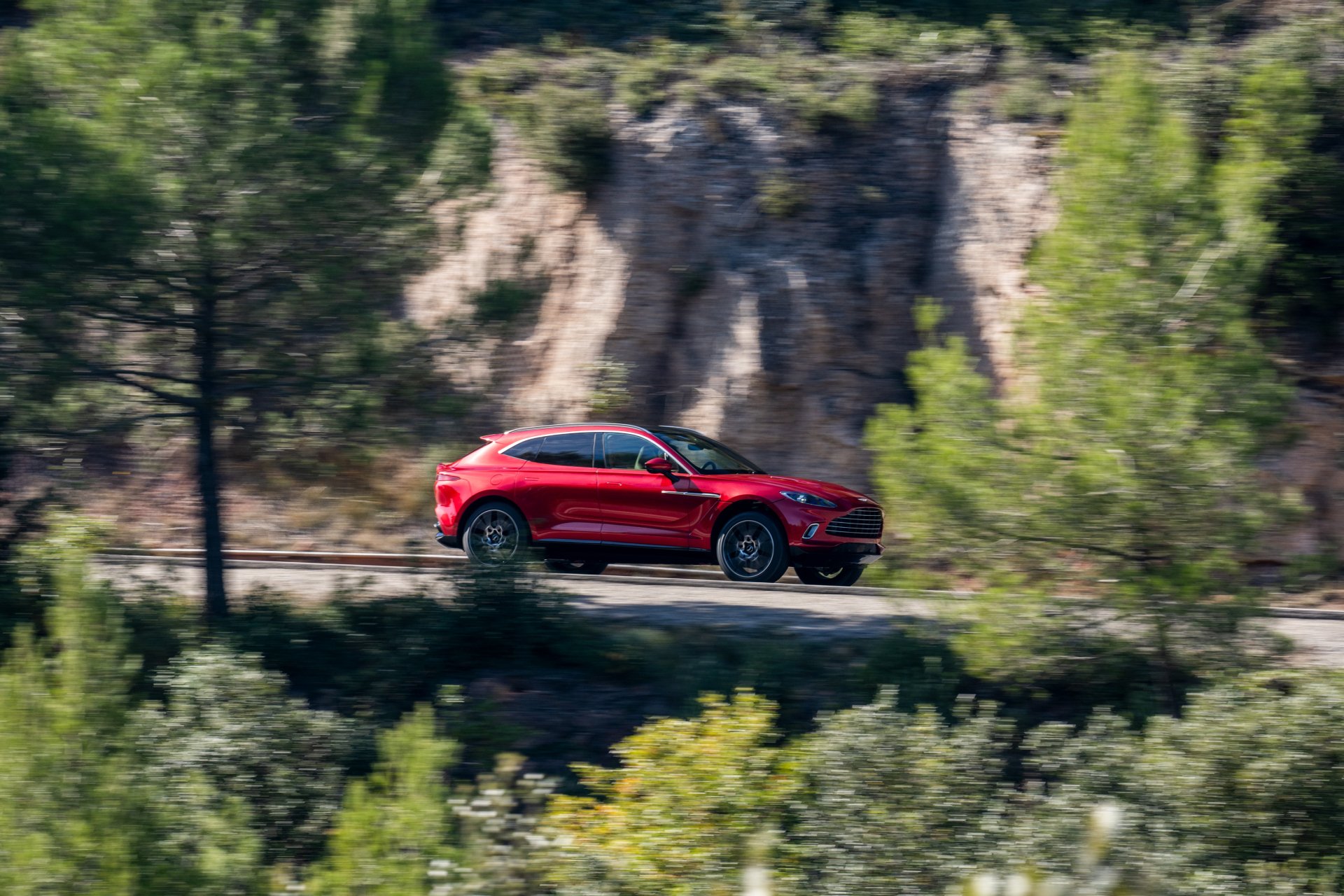 Download SUV Car Aston Martin Vehicle Aston Martin DBX HD Wallpaper