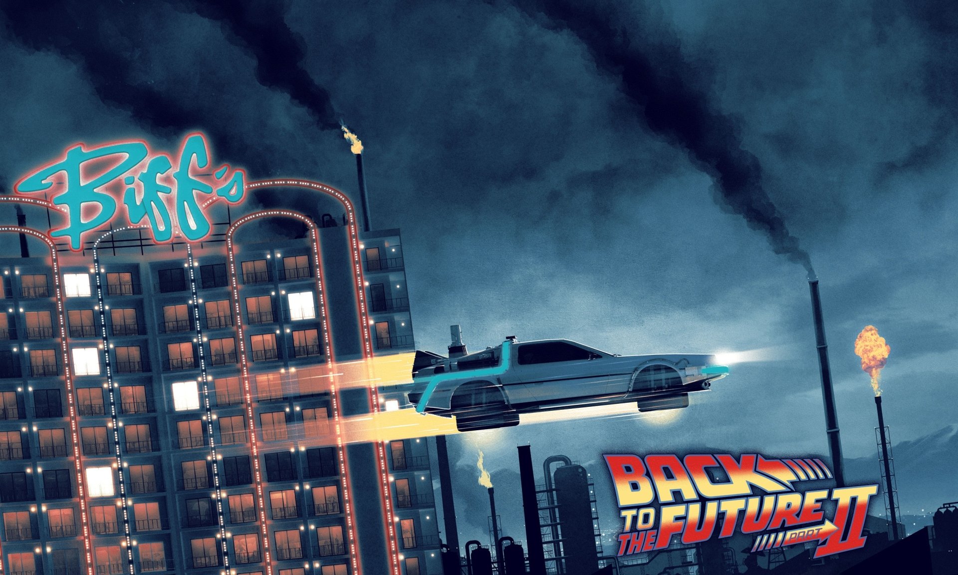 Обои back to the future