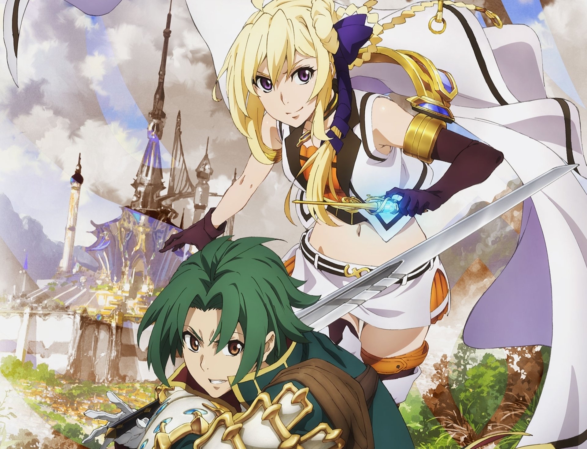 Download Siluca Meletes Theo Cornaro Anime Record Of Grancrest War HD  Wallpaper