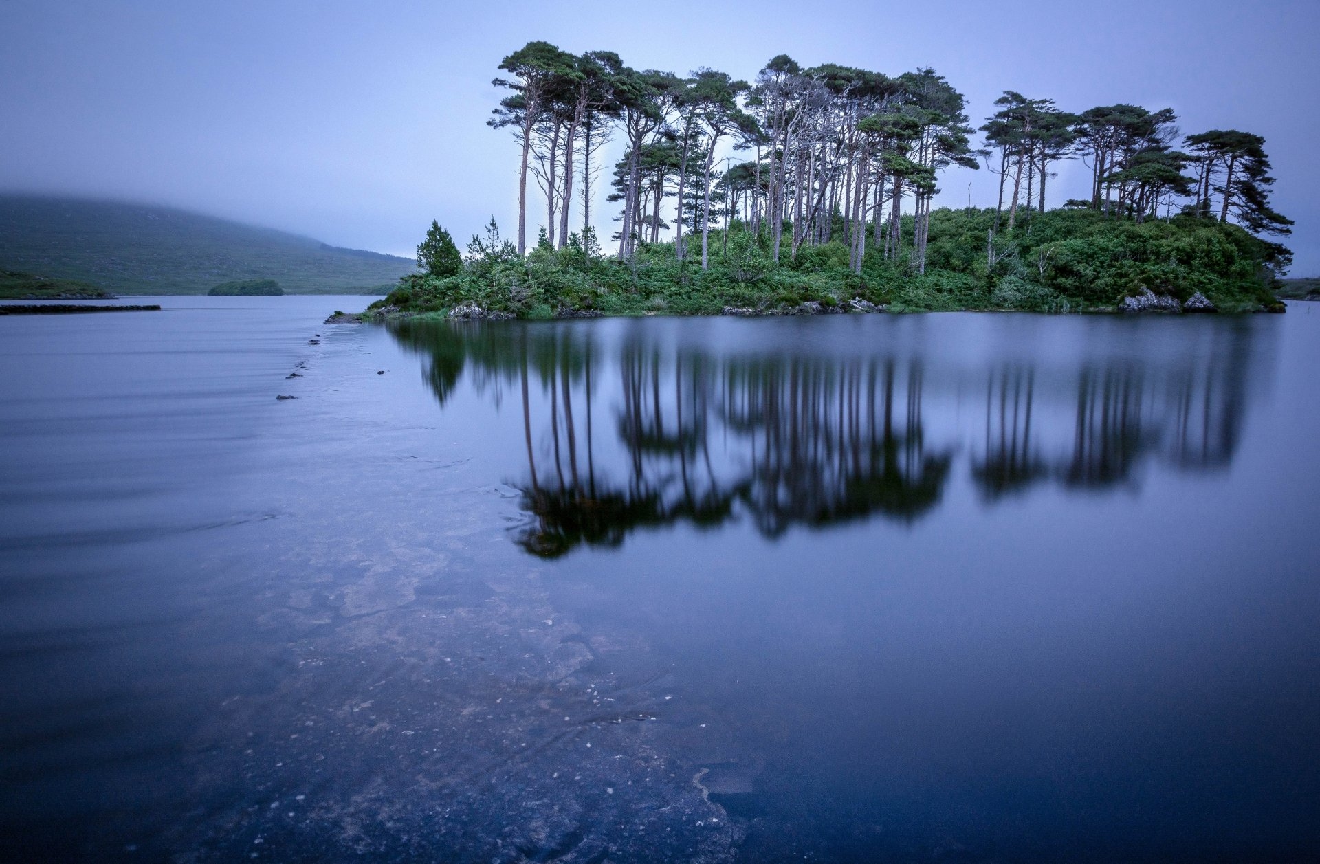 Download Nature Connemara Ireland Reflection Lake Island 4k Ultra HD Wallpaper