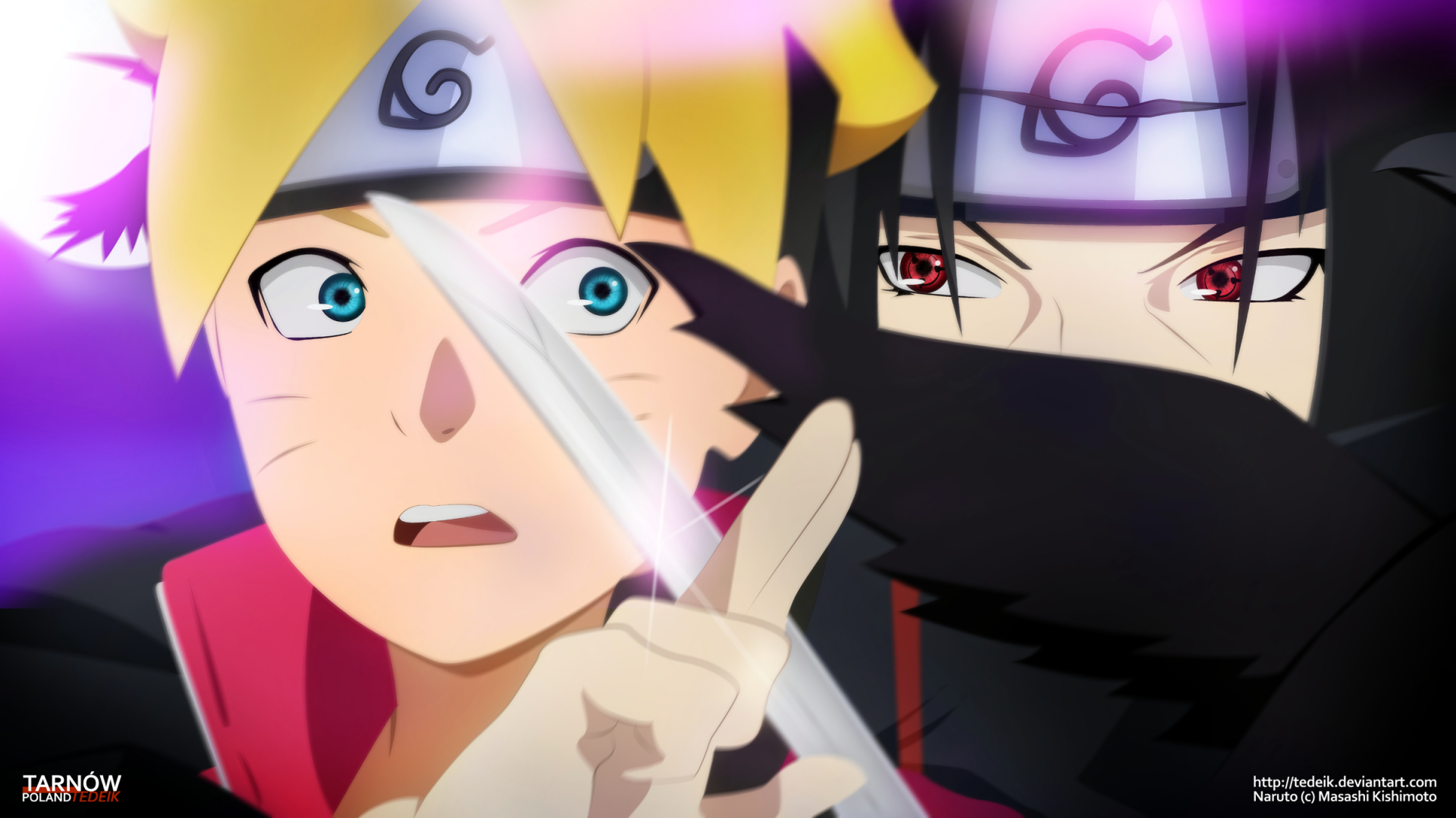 Download Boruto Uzumaki Itachi Uchiha Anime Boruto HD Wallpaper by TeDeIk