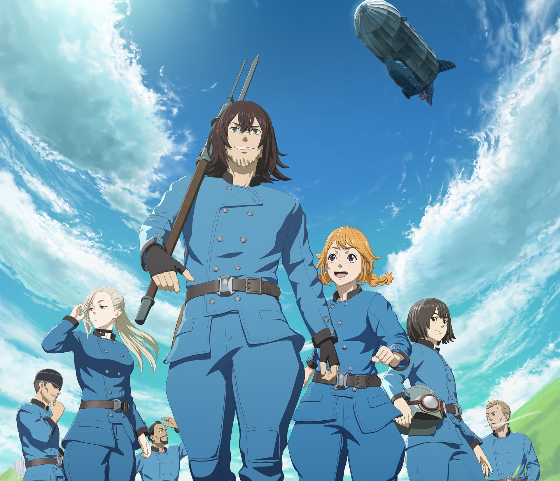 Download Anime Drifting Dragons HD Wallpaper