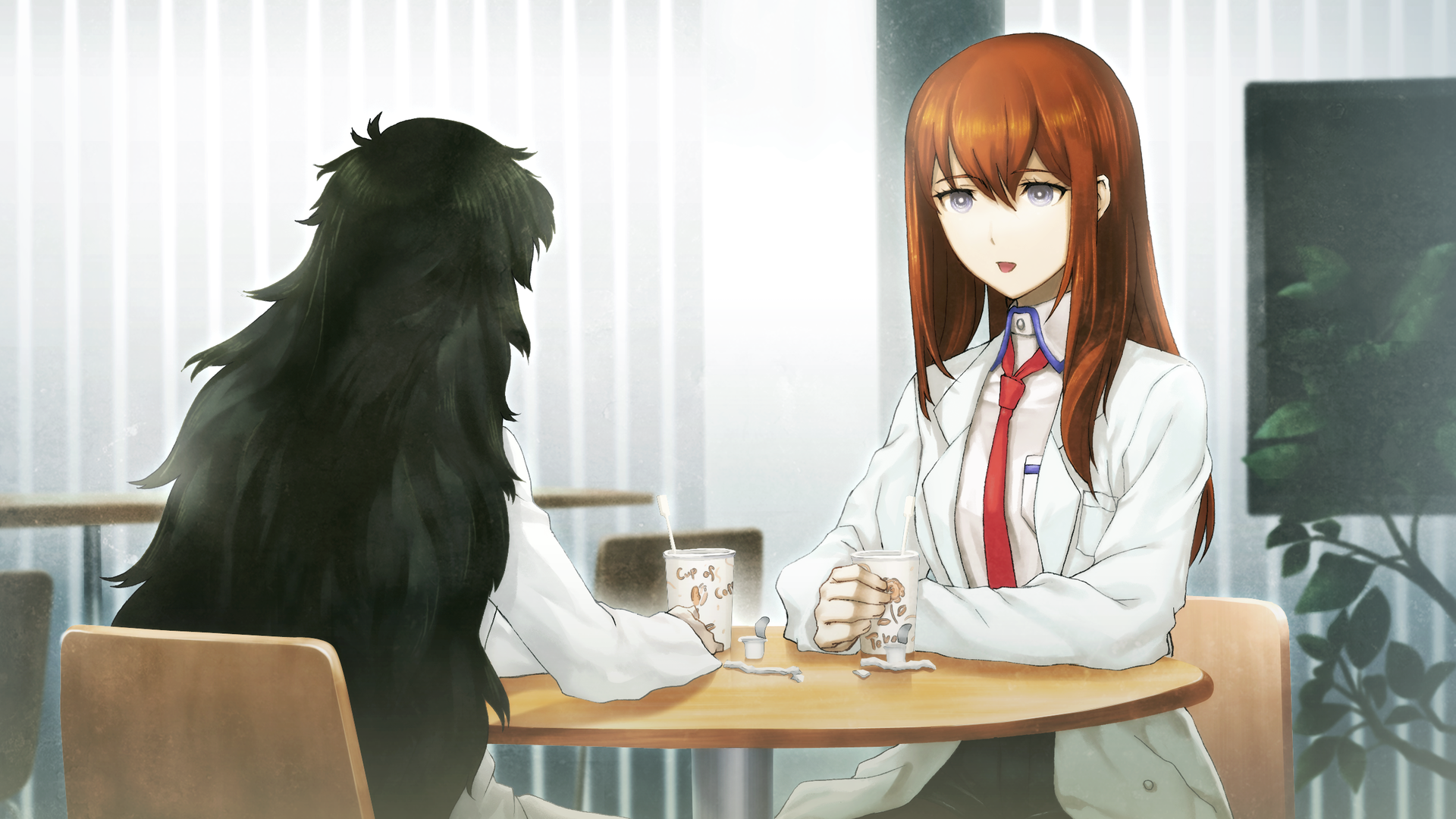 Download Maho Hiyajo Kurisu Makise Anime Steins;Gate 0 HD Wallpaper by huke