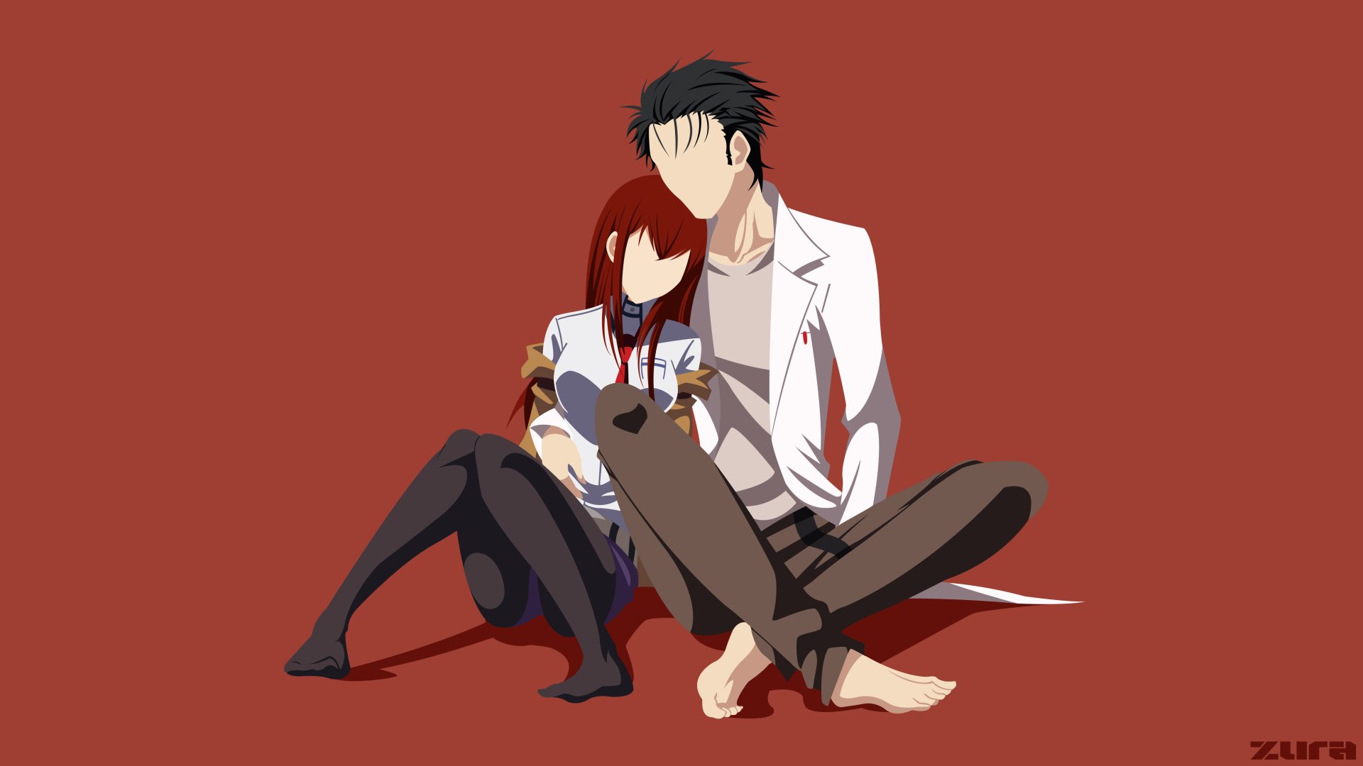 Download Rintaro Okabe Kurisu Makise Anime Steins Gate 4k Ultra Hd Wallpaper By Codenamezura