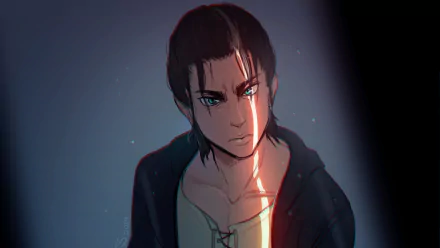 Eren Yeager Anime Attack on Titan HD Desktop Wallpaper | Background Image