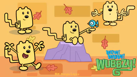  Wow! Wow! Wubbzy! Wallpaper - Made in Canva