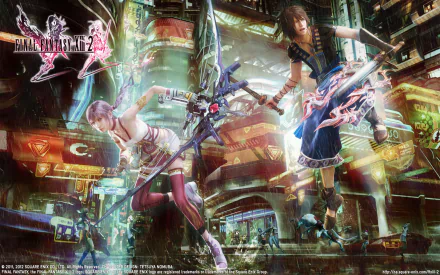 video game Final Fantasy XIII-2 HD Desktop Wallpaper | Background Image