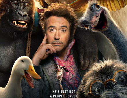 Robert Downey Jr. movie Dolittle HD Desktop Wallpaper | Background Image