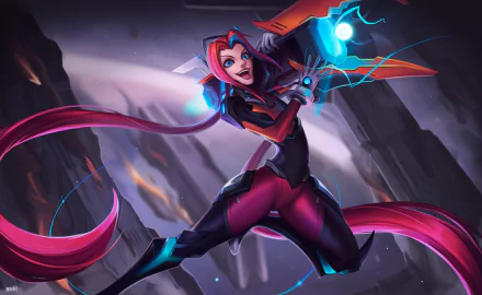 Jinx (League Of Legends) video game League Of Legends HD Desktop Wallpaper | Background Image