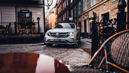 Mercedes-Benz EQC 400 4MATIC vehicle Mercedes-Benz EQC 400 HD Desktop Wallpaper | Background Image