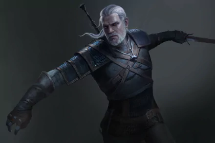 Geralt of Rivia video game The Witcher 3: Wild Hunt HD Desktop Wallpaper | Background Image