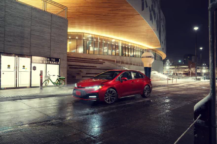 compact car Toyota Corolla Toyota car vehicle Toyota Corolla XSE HD Desktop Wallpaper | Background Image