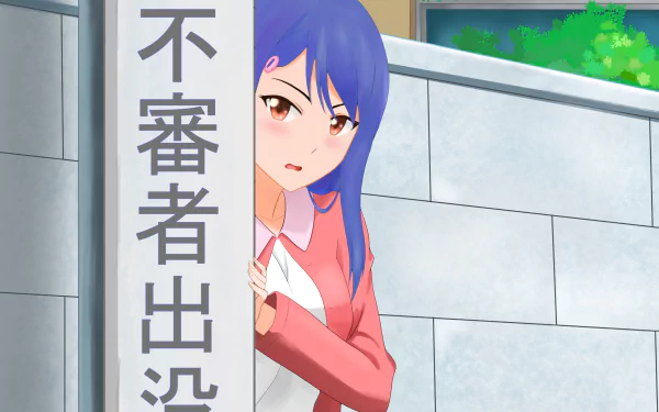Fuuki Iinchou Anime Aho girl HD Desktop Wallpaper | Background Image