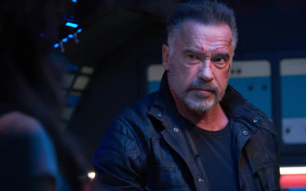 Arnold Schwarzenegger movie Terminator: Dark Fate HD Desktop Wallpaper | Background Image