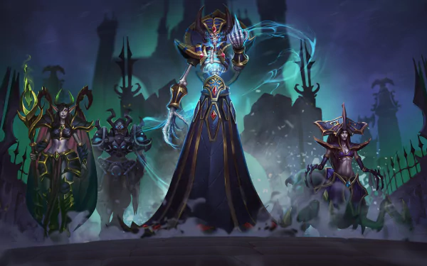 Kel'Thuzad (World Of Warcraft) video game Heroes of the Storm HD Desktop Wallpaper | Background Image
