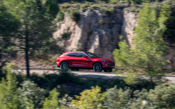SUV car Aston Martin vehicle Aston Martin DBX HD Desktop Wallpaper | Background Image