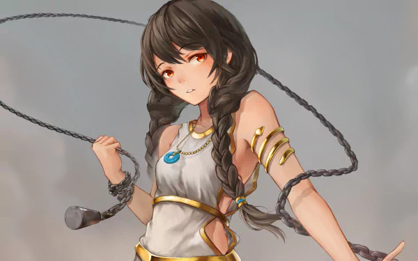 red eyes Anime Original HD Desktop Wallpaper | Background Image
