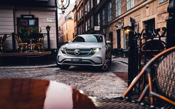 Mercedes-Benz EQC 400 4MATIC vehicle Mercedes-Benz EQC 400 HD Desktop Wallpaper | Background Image