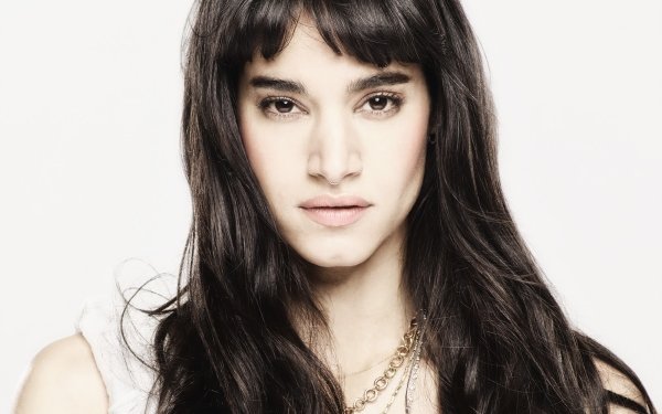 Celebrity Sofia Boutella Actress Face French Black Hair Brown Eyes HD Wallpaper | Background Image