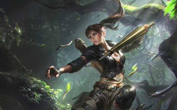 Fantasy Women Warrior Woman Warrior Brown Hair HD Wallpaper | Background Image