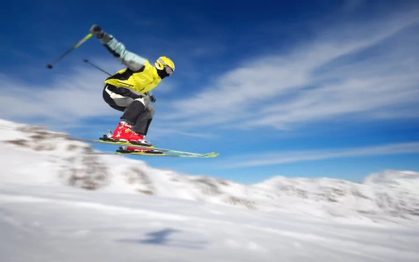 skiing Sports HD Desktop Wallpaper | Background Image