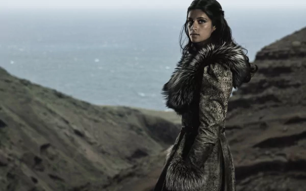 Anya Chalotra Yennefer of Vengerberg TV Show The Witcher HD Desktop Wallpaper | Background Image