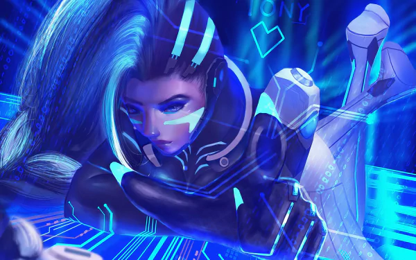 Sombra (Overwatch) video game Overwatch HD Desktop Wallpaper | Background Image