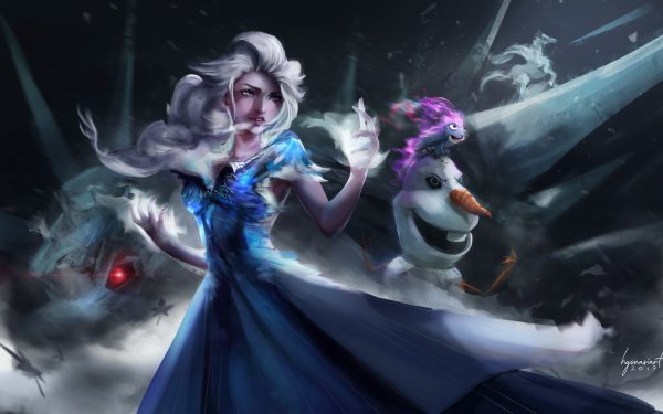 Movie Frozen 2 Elsa Olaf Disney HD Wallpaper | Background Image