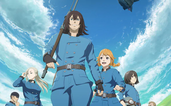 Anime Drifting Dragons HD Desktop Wallpaper | Background Image