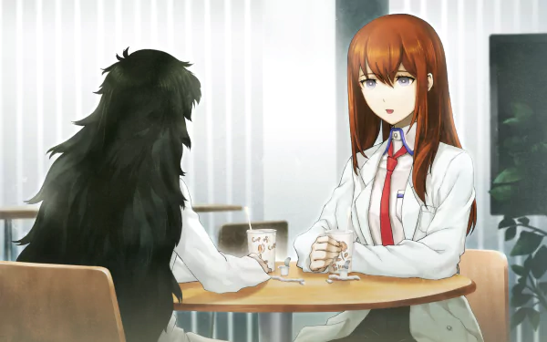 Maho Hiyajo Kurisu Makise Anime Steins;Gate 0 HD Desktop Wallpaper | Background Image